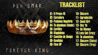 Don Omar - Álbum Forever King (TrackList Oficial)