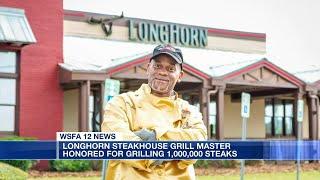 Montgomery restaurant worker honored for grilling 1 million steaks