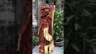 Cụ đạt ma gỗ hương gia lai liền khối