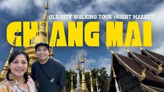 Chiang Mai Old City Walking Tour + Night Market Street Food