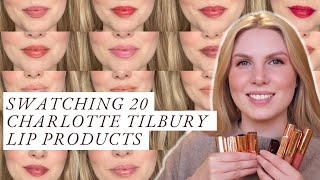 Charlotte Tilbury Lipstick Collection & Swatches | Too Much Tash