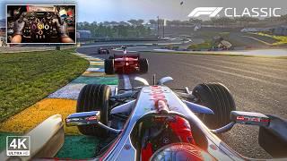 Lewis Hamilton's McLaren MP4-23 V8 - Brazilian GP São Paulo F1 2020 Classic Steering Wheel Gameplay