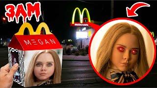 DO NOT ORDER M3GAN HAPPY MEAL FROM MCDONALDS AT 3AM!! *CURSED M3GAN DOLL MOVED IN REAL LIFE*