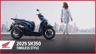 New 2025 SH350: Timeless Style | Scooter | Honda