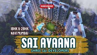 budget 1, 2 bhk flat in navi mumbai | Sai ayaana Taloja | #taloja #kharghar