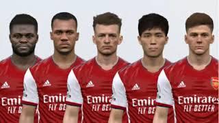 PES 2017 Arsenal Players Face Pack 2022