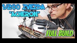 FULL BUILD HELLER 1/200 French Frigate #epichistorytv #shipmodeling