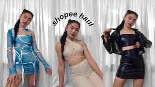 HUGE SHOPEE TRY ON HAUL + GIVEAWAY (sets, dresses, tops + bottoms) | Sarah Perez