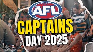 AFL CAPTAINS DAY 2025