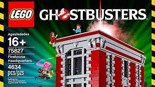 LEGO Ghostbusters Firehouse Headquarters 75827 - Speed Build plus Light Kit