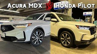 Acura MDX vs. Honda Pilot --- Which should you buy??