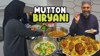 Cooking Mutton Biryani For Family