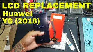 Huawei Y6 2018 (Disassembly) LCD REPLACEMENT