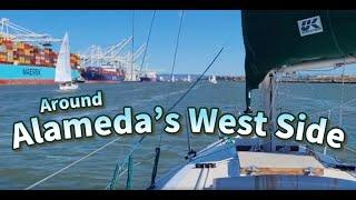 Around Alameda's West side - San Francisco Bay Sailing