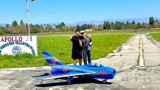 David Jetguy Carf Mig-17 turbine jet Maiden 4-2-23