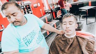 Amazing Barber Shave & Threading ASMR I East London, UK.