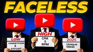 12 High CPM Faceless YouTube Channel Ideas to Make Money in 2025