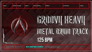 Groovy Heavy Metal Drum Track 125 BPM | Preset 3.0 (HQ,HD)