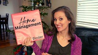 How to Create a Home Management Binder to Organize Your Home THIS YEAR!