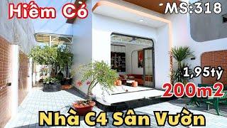  Rộng Thênh Thang - Sân Vườn 200m2 GIÁ RẺ Hiếm Có - 8x25m sổ hồng riêng gần Bình Chánh