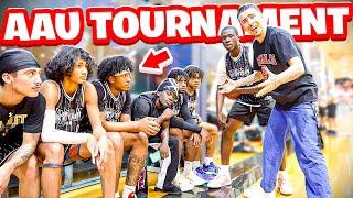 I SNUCK INTO AN AAU TOURNAMENT WITH NOTSOAIRJORDAN!