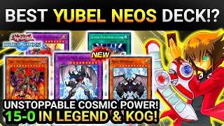 INSANE 15 WIN STREAK IN LEGEND/KOG! (15-0) BEST Elemental HERO Neos Yubel Deck!? [Yugioh Duel Links]