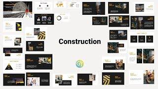 Free Powerpoint Templates Construction