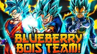 BLUEBERRY TEAM CANNOT BE STOPPED! MOST OPPRESSIVE TEAM IN THE GAME? | Dragon Ball Legends PvP