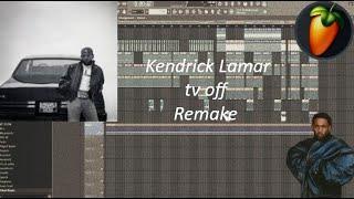 Kendrick Lamar, Lefty Gunplay - "tv off" Remake