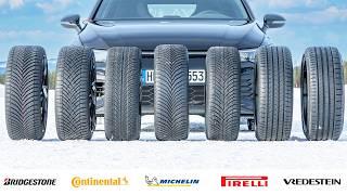 The BEST All Season Tires for 2024/25 - Michelin vs Bridgestone vs Continental vs Pirelli & More!