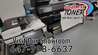 Showroom Walkthrough Of Commercial And Production Printers and Copiers Available At Absolute Toner