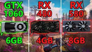 GTX 1060 VS RX 480 VS RX 580 - 8 Games tested on 1080P