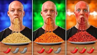 Spicy vs Spicier vs The Spiciest Instant Noodles