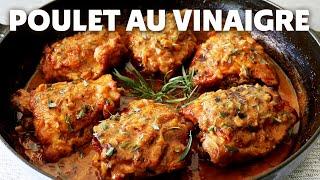 Poulet au Vinaigre | French Chicken with Vinegar Pan Sauce | Food Wishes