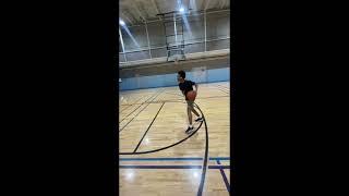 1st highlightfreestyle shooting 3/range-freestyle-dribbling #ncsa #basketball