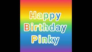happy birthday pinky with a tradition and beautiful   GIf and images.