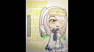 NOT MY PROBLEM!! ( TREND ON TIKTOK ) #gacha #shorts #short #tweening #gachalife #gacham