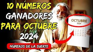 10 NÚMEROS afortunados en OCTUBRE 2024 (recibirán bendiciones) | Budismo y Espiritualidad