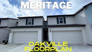 Watergrass Towns by Meritage | Oakville Floorplan | Wesley Chapel, Florida