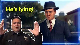 Police officer REACTS to L.A. Noire | Experts React