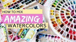 How To Mix Watercolor & A New E-Book!