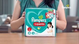 Choose NEW Pampers Pants with 2-in-1 Rash Shield