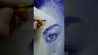 Steps to Draw Hyper Realistic Skin using Ballpoint Pen (Part 4)