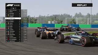 Lewis Hamilton Vs Oscar PiastriRace F1 Hungaroring Hungarian Grand Prix #HungarianGP 2024