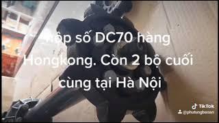 Hộp số DC70 mới 100%, hàng Hongkong. Còn 2 bộ cuối cùng tại Hà nội phục vụ bà con mùa vụ mới.