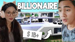 LIVING LIKE A BILLIONAIRE FOR 24HOURS! Mansion Tycoon w/ Asheru Gaming