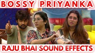 Bossy Priyanka | Raju Bhai Mass | PRIYANKA vs RAJU  | Thug Life | Bigg Boss 5 Tamil | Dayal Here