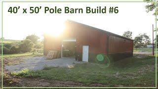 TNT Try New Things - 65:    40' x 50' Pole Barn Build #6  - Post Frame Interior Buildout