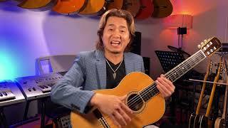 Yamaha CP-400 Classical Pop Hybrid Transacoustic Guitar -  Sound Demo by Neil Ta