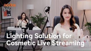 Lighting Solution for Cosmetic Live Streaming